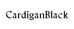 CardiganBlack - logo